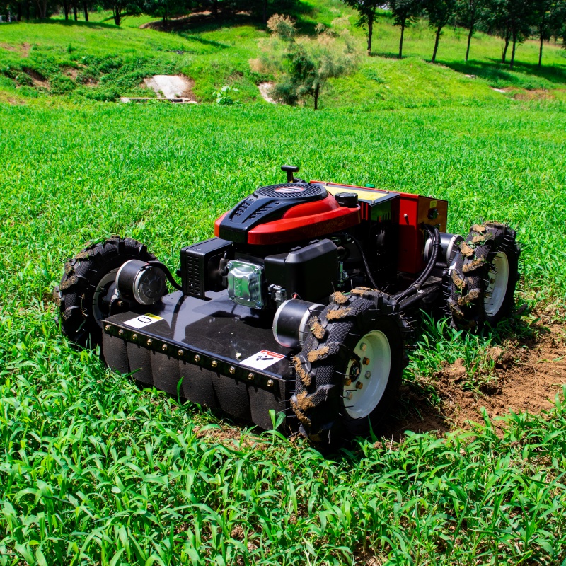 Радиоуправляемая колёсная косилка HT-550D 1