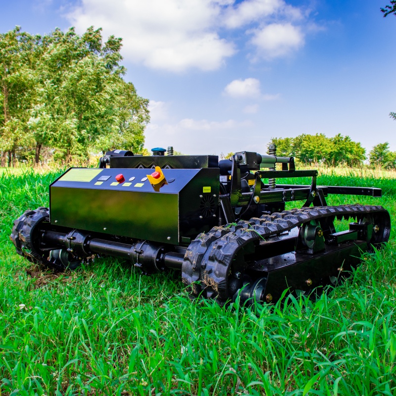 Радиоуправляемая гусеничная косилка HT-800T 5