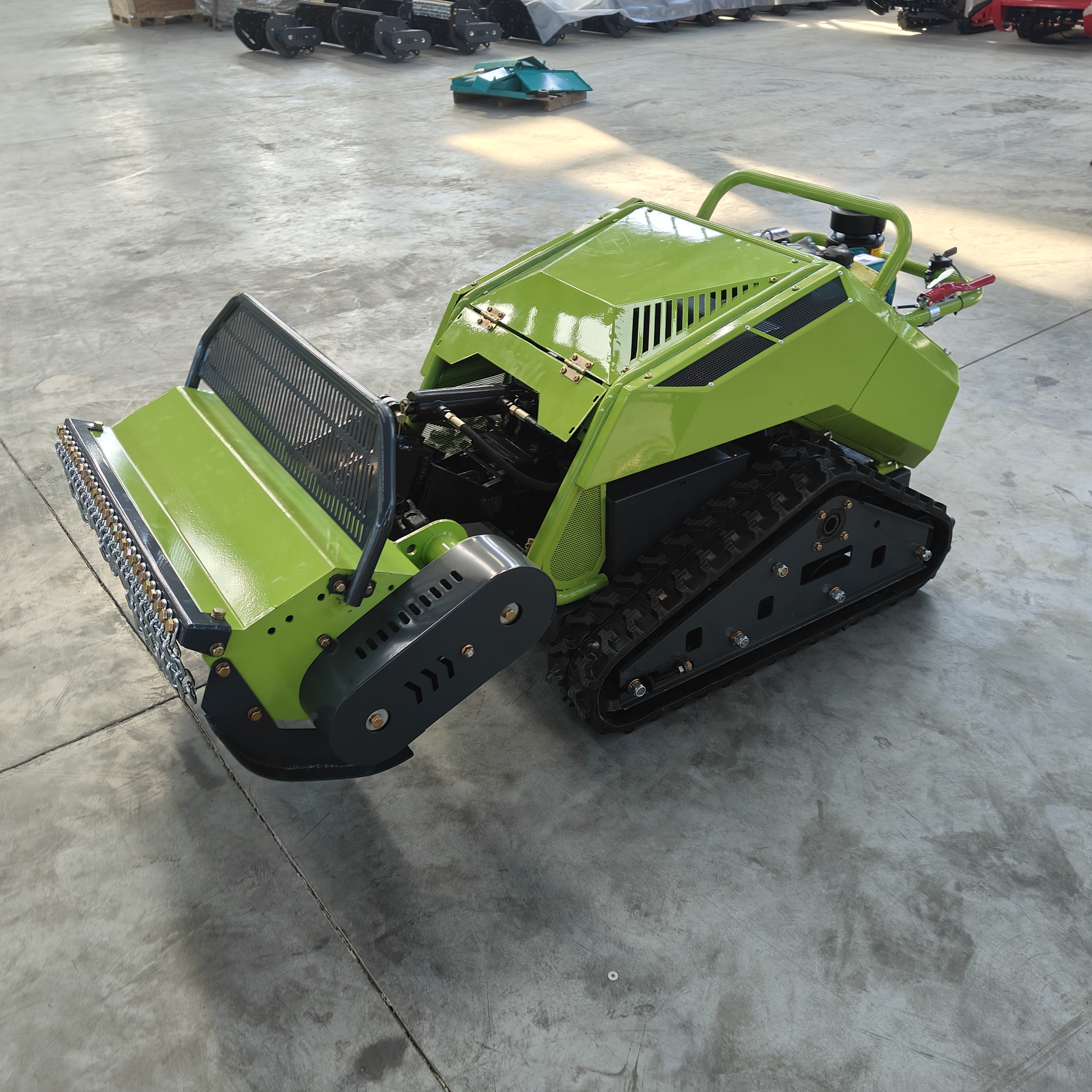 Радиоуправляемая многофункциональная косилка-мульчер HT-80 ProMax 1