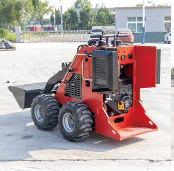 Гусеничный мини-погрузчик HT320 2