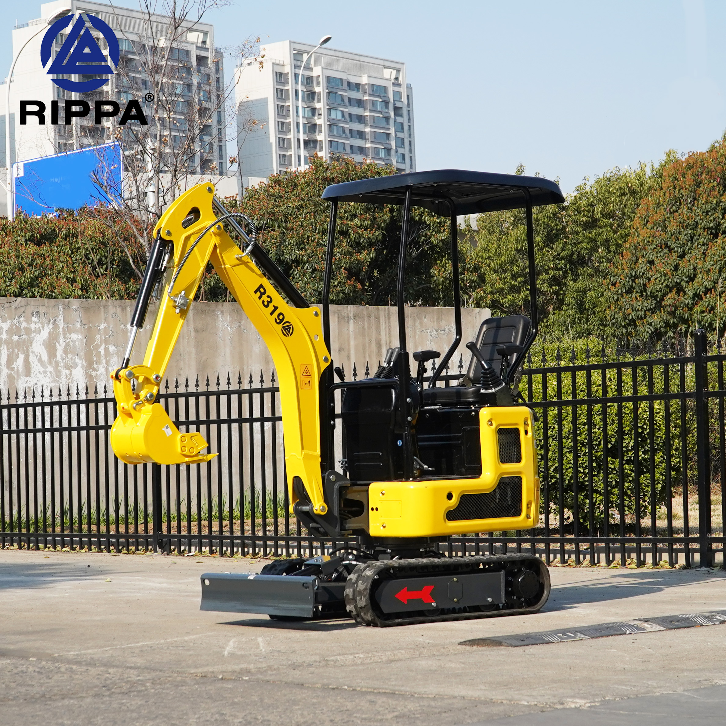 Мини-экскаватор RIPPA R319 1